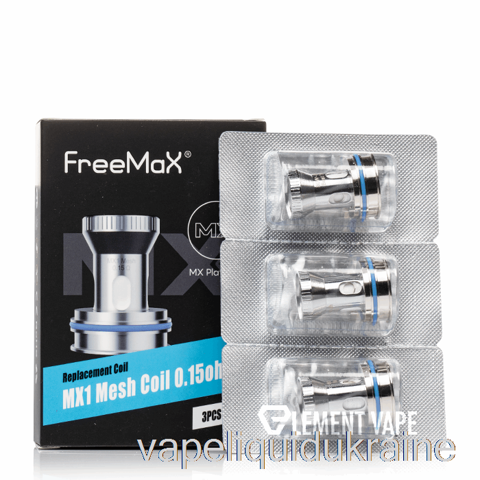 Vape Ukraine FreeMaX MX Replacement Coils 0.15ohm MX1 Mesh Coils
